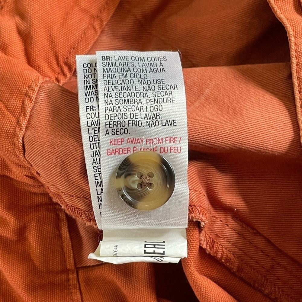 Roxy Trust and Smile Orange Shorts Women’s Size Small - Picture 8 of 9